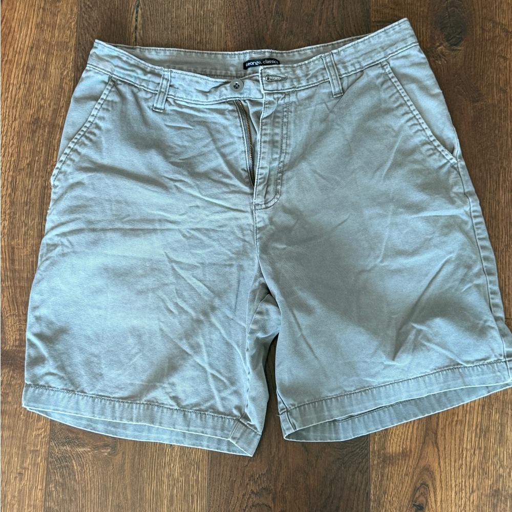 🔴2/$10 SALE🔴 George Classics Mens Shorts Size 34